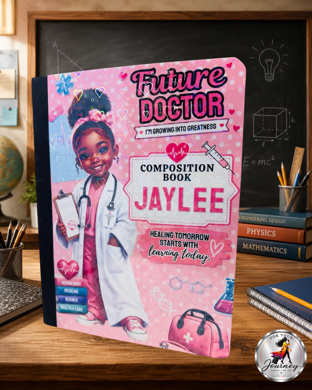 Notebook Mockup product display